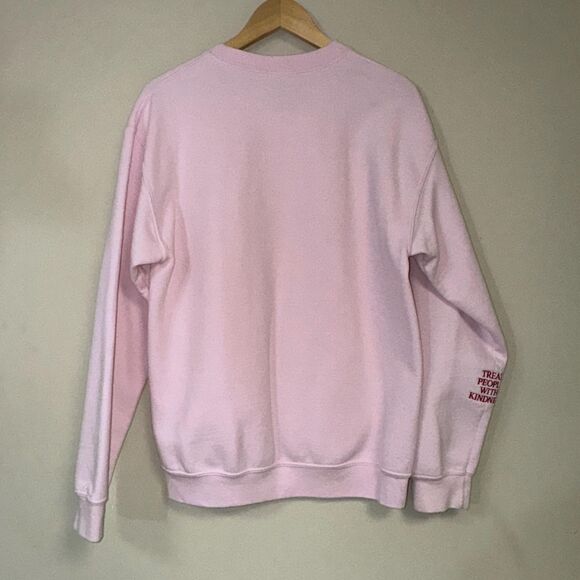 Official Harry Styles Pink Sweatshirt Women's M TPWK Authentic Embroidered Top - Picture 2 of 7